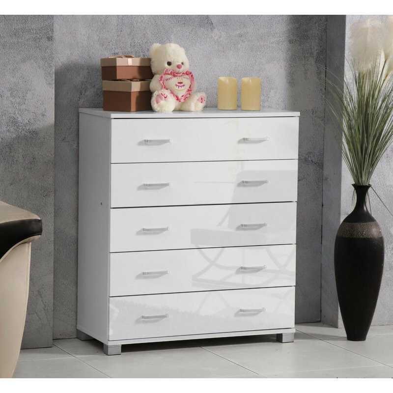 5 Drawer 35cm W Chest of Drawers