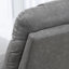 HOMCOM Manual Recliner Chair with Footrest, Cup Holder, Swivel Base-762277395