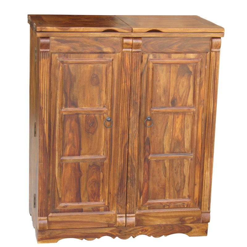 Lola 188cm Solid Wood Bar Cabinet