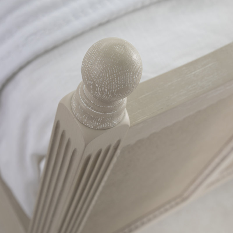 Caroline Bed - White, Queen