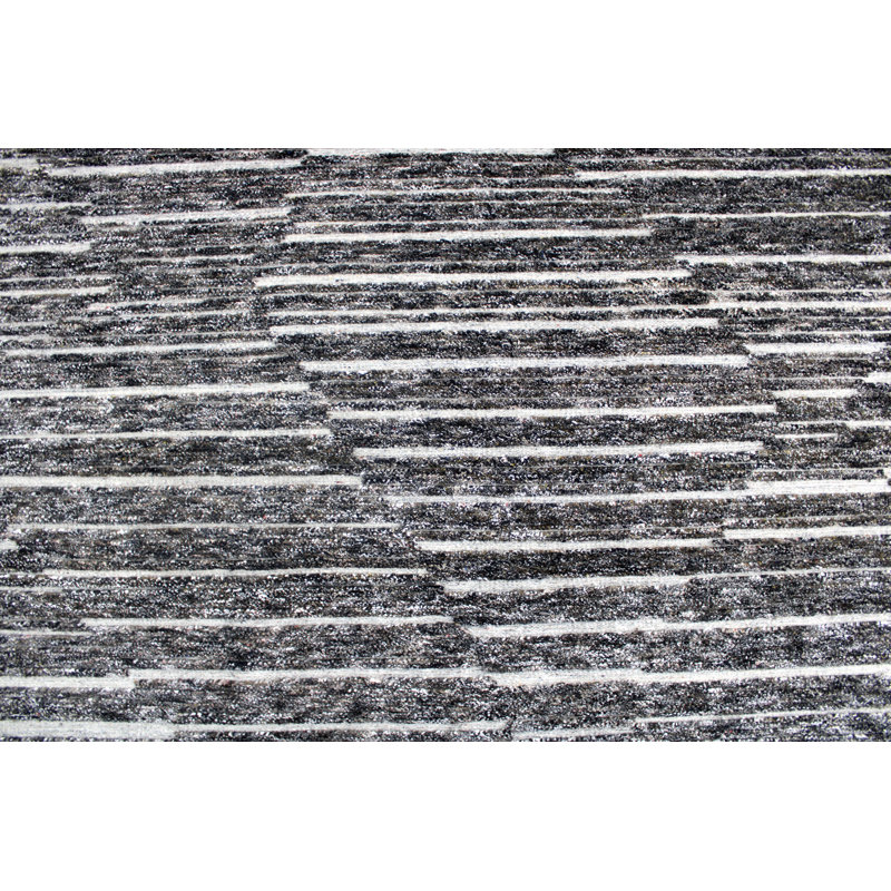 Moroccan Wool Area Rug, Rectangle 8' x 10'