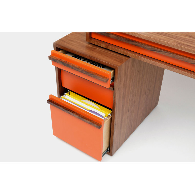 Units Executive Desk, Orange