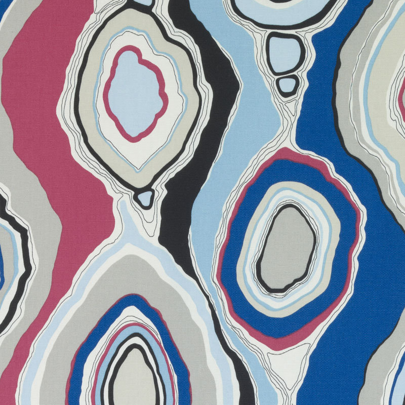 Tissu La Petit Roche Tobi Fairley, Bleuet
