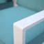 Causeuse de patio en aluminium avec coussins-618119273