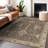 Machine Washable Indoor/Outdoor Xhevrie Brown Rug-403548451