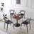 Halloween 31.5INCH DINING TABLE WALNUT