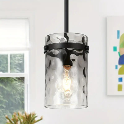 Luminaire suspendu moderne en verre dégradé