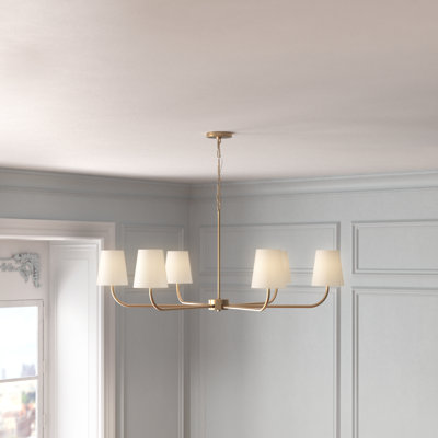 6 - Light Dimmable Classic / Traditional Chandelier
