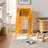 Stackable Orange Metal Accent Stool Set of 6 – Heavy Duty Steel Round Stools for Kitchen, Dorm, Classroom, Party & Event Seating-60079596