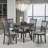 Rituraj 4-Person Wood Round Dining Table Set Kitchen & Dining Room Set-852563469-852563475