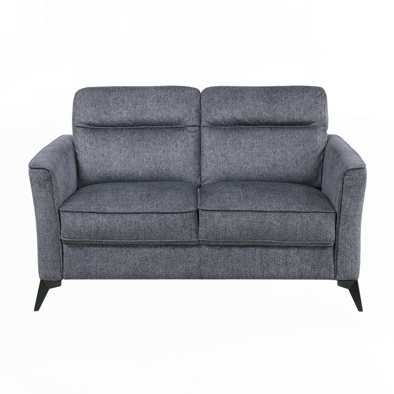 Causeuse de salon moderne, Gris foncé