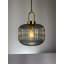 Ribbed Clear Glass Ceiling Light-Kitchen Island Light Fixture-1466430988