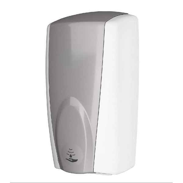 Ebern Designs EAC205192252406AA8BE82191B7A2D4A Makailyn Soap Dispenser Finish: White