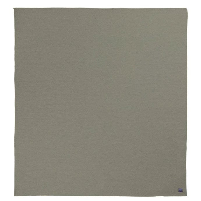Lakefront Wool Blanket, 108" x 96", Green