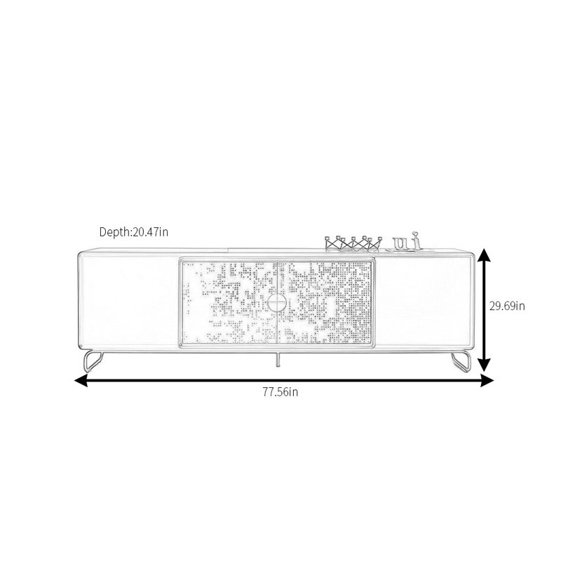 Buffet luxueux et simple
