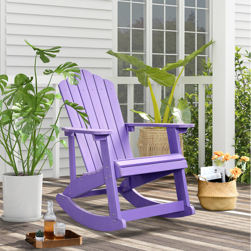Aweys Outdoor Chair, Purple