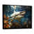 Black Floater Framed