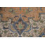 Tapis rétro de style persan Tabriz noué à la main 8 x 11
