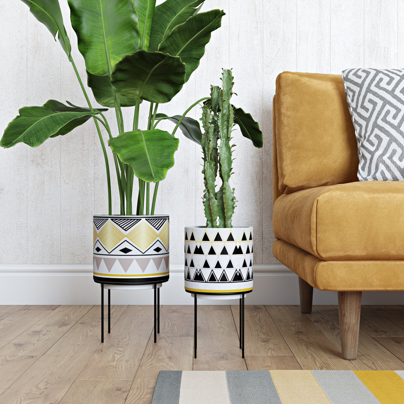 Ensemble de pots à fleurs Ayaz