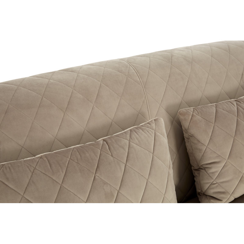Linscott Velvet Sofa