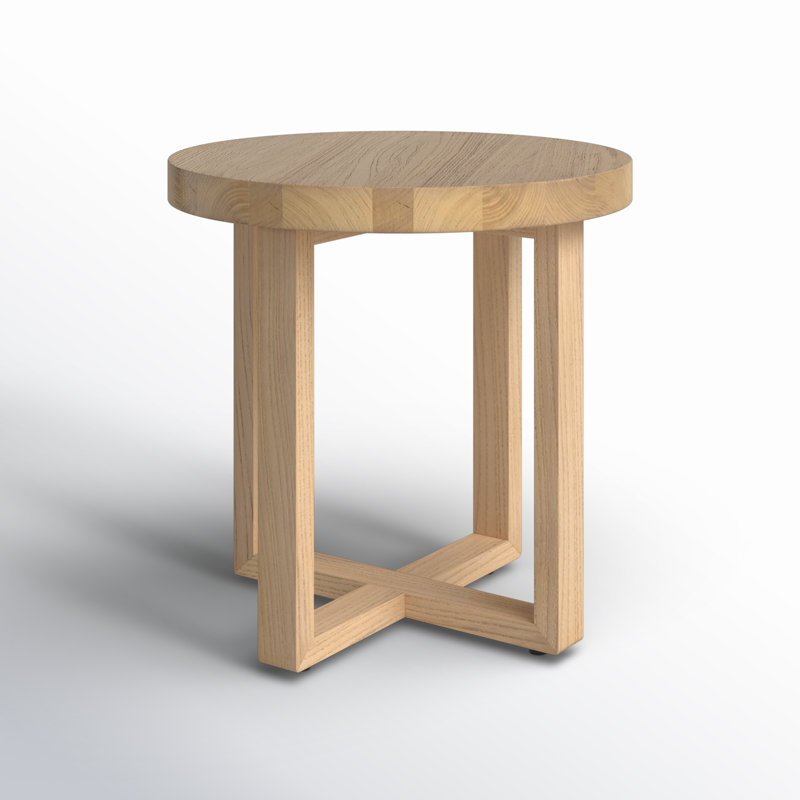 Solid Wood End Table