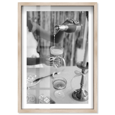 «Cheers to me Shadowbox Print Miami Art Prints» par Notoriart
