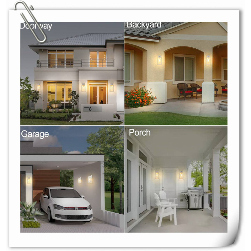 Fassold LED Wall Light, White