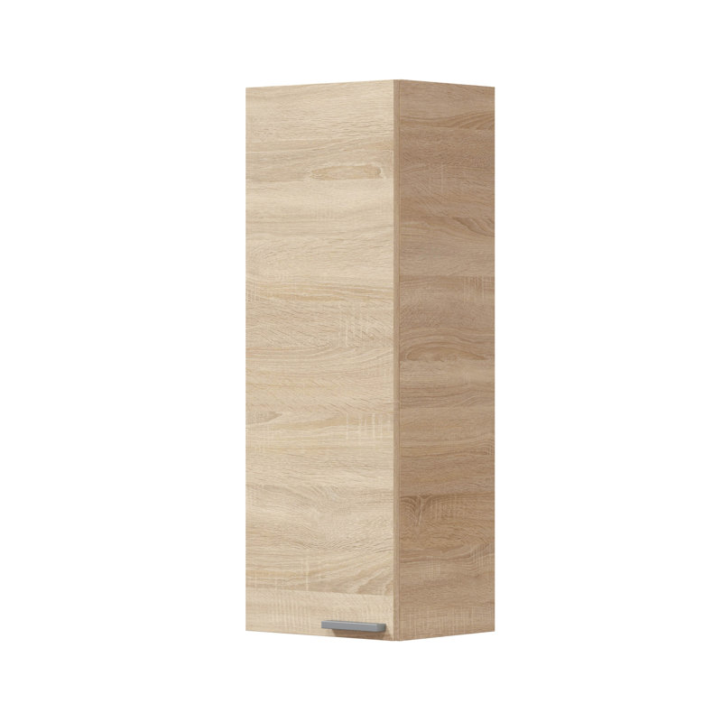 Billijo Wall Mounted Bathroom Cabinet, 30cm W x 85cm H x 25cm D
