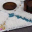 Tapis géométrique ivoire / bleu / vert Barden-1509175628