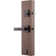 Handleset with Single Cylinder Deadbolt and Door Lever and Rosette