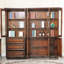 Bibliothèque à domicile de style américain classique
