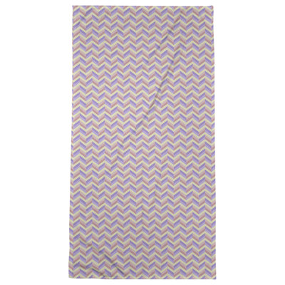 Serviette de plage à chevrons