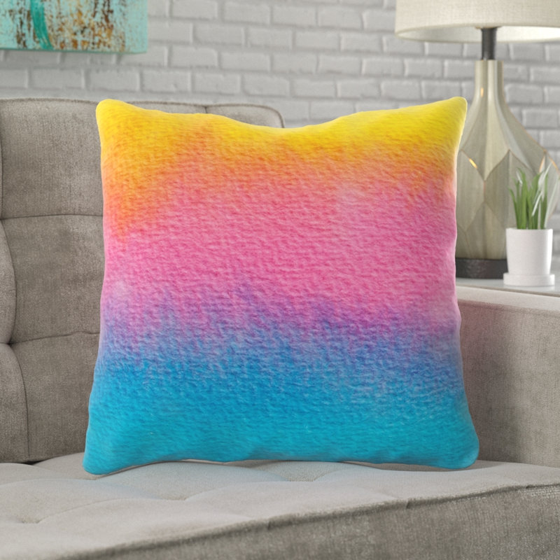 Bromley Outdoor Reversible Throw Pillow, Microsuede, Indoor