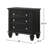 3 Drawers Nightstand with Pull-out Tray