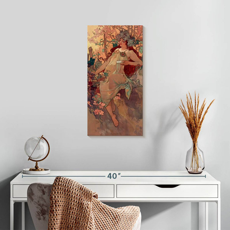 Autumn 1896, 24" H x 12" W