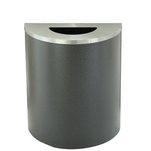 Steel Open Kitchen Trash Can