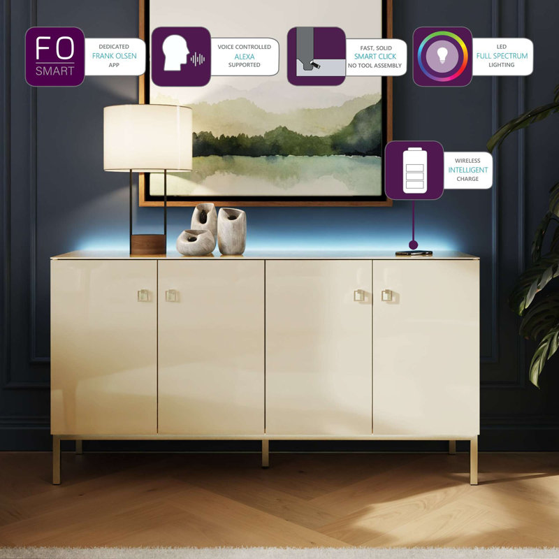LYRA Sideboard, White