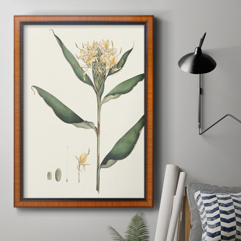 Toile encadrée Soft Tropical, H 20 po x l 16 po x P 2,5 po