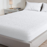 Premium Waterproof Mattress Protector – Absorbent | Noiseless & Breathable – Machine Washable Mattress Cover