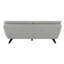 Canapé bouclé gris clair-917680325