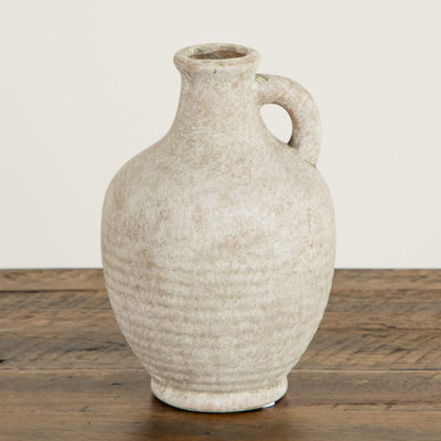 6In. Natural Ceramic Jug