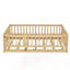 Lit double sur pied Montessori