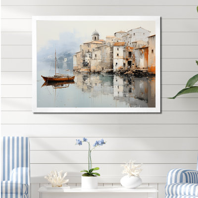 Almarina - Bateau, art mural, salon