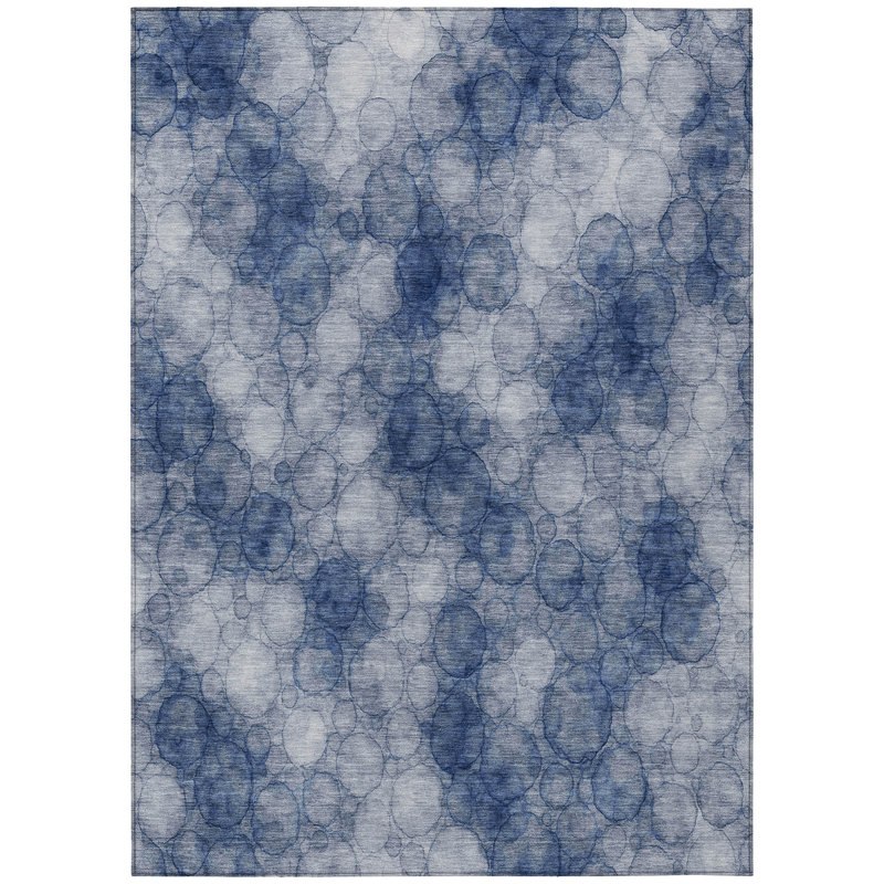 Machine Washable Indoor/Outdoor Lipman ACN2424 Abstract Rug, Rectangle 8' x 10'