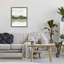 Cadre flottant avec paysage vert embrassant, design par 1x-1307898241-1307898252
