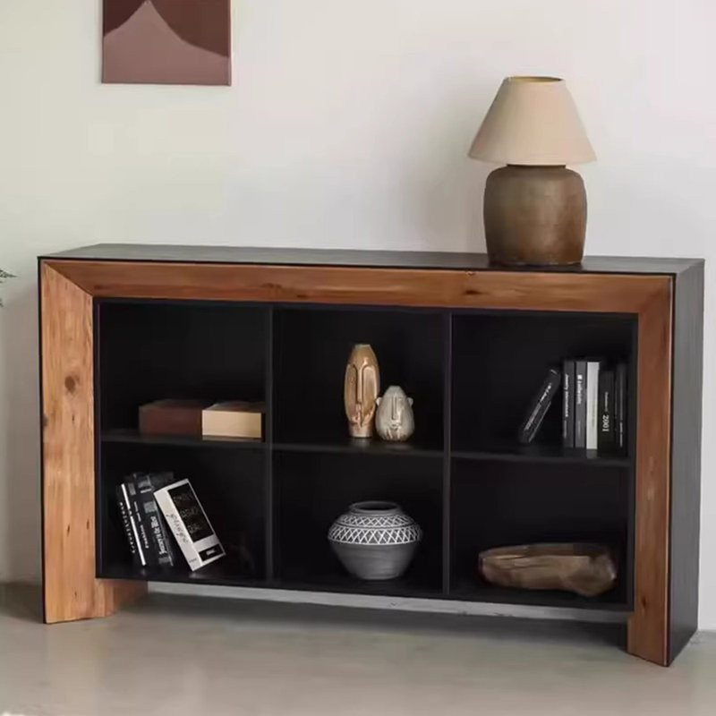 Console simple de style Wabi-sabi., H 41,3 po x l 70,9 po x P 15,7 po