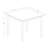 5 Piece Kitchen Counter Height Dining Table Set Includes a Square Dining Room Table and 4 Wooden Seat Chairs, Black & Cherry