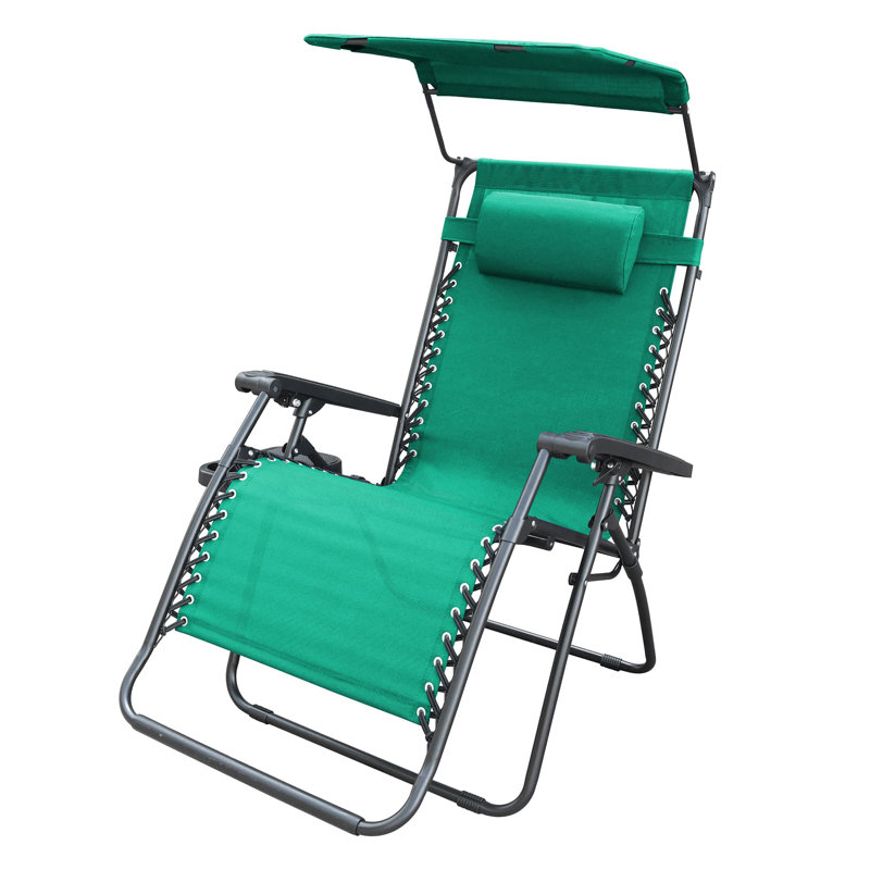 Ragland Folding Zero Gravity Chair, Green