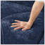 Loaf 110" W x 43" D x 16" H Tufted Velvet U-Shaped Modular Sofa with Movable Ottoman-1676839334
