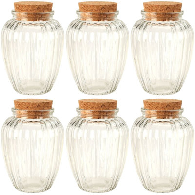 Glass Jar - Set of 6